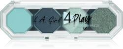 L.A. GIRL COSMETICS 4 Play палитра сенки за очи цвят All Nighter 3.2 гр