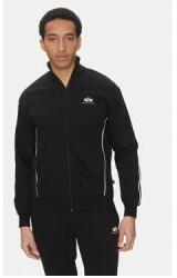 Alpha Industries férfi kapucnis pulóver, 156305, pamut/poliészter, M INTL, fekete (0000305301413_M)