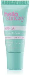 hello sunday the one for your eyes kisimító és élénkítő szemkrém sötét karikákra SPF 50 15 ml