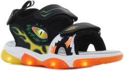 Wink - Monstrumo Nino villogó fekete baba szandál Méret: 25 (FE71076-2B-25)