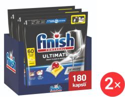 Finish Ultimate All in 1 Lemon Sparkle, 180 db (2x5999109583567)