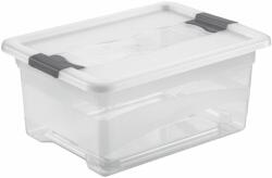 keeeper tároló doboz, Crystalbox, 12 L, Szürke