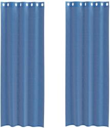 vidaXL 2 db királykék voile függönyök grommets 4102118 (4102118)