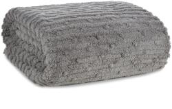 Eurofirany Lisa puha plüss takaró Acélszürke 150x200 cm (HS453696)