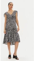 KARL LAGERFELD Női ruha, Karl Lagerfeld, 303502584, Len/Viszkóz, 40 EU, Fekete (0000303502584_40)