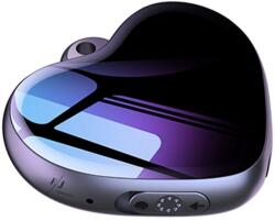 EJ Mini szív kémrögzítő, EJ termékek, Q66, 32 GB, kiváló felvételi minőség, egyedi elegáns női dizájn, hangaktiválás (EJ-400)