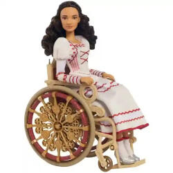 Mattel Wicked Nessarose Thropp kerekesszékes baba, Óz, a csodák csodája (HXY36) - jatekbirodalom