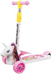 Action Flying Unicorn roller könnyű és széles kerekekkel, 64x26x74 cm, rózsaszín (SRTV0416)