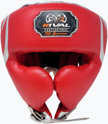 Rival Boksz fejvédő Rival RHG100 Professional Headgear red/silver/grey