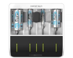 ANSMANN Comfort Multi töltő R6AA R3AAA R14C R20D és 9V-hoz (1001-0093)