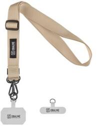OBAL: ME NeckTag szalagkötél mobiltelefonhoz Elefántcsont színű,