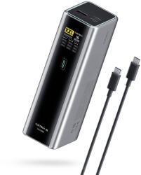 CUKTECH CKPB200UGLGR powerbank 210W 20000mAh 2 x USB-C 1 x USB-A - szürke