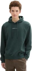 Tom Tailor Tom Tailor, Pamuttartalmú kapucnis pulóver, Erdőzöld, S (TT0AP103358000000000-10362-S)