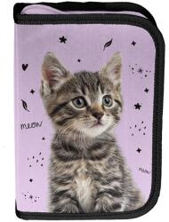 PASO Cicás kihajtható tolltartó - fekete, lila (PP25CE-P001BW) (paPP25CE-P001BW)