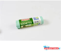 Mazzini Szemeteszsák újrahasznosított 60 liter 55 x 70 cm 10 db/tekercs Mazzini_zöld (64625) - nyomtassotthon
