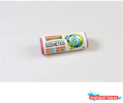 Mazzini Szemeteszsák újrahasznosított 30 liter 50 x 60 cm 15 db/tekercs Mazzini_mályva (64624) - nyomtassotthon