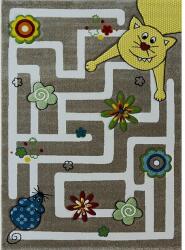 Berfin Ber smart kids 22303 bézs 140 x 190 cm puha gyerek szőnyeg (635385)