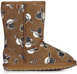 Emu Emu, Shaun The Sheep mintás bakancs, Tevebarna, 31 EU (K13107-CHESTNUT-13)