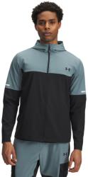 Under Armour Férfi sportos cipzáras pulcsi Under Armour B TECH UTILITY WOVEN JACKET fekete 6004967-002 - M