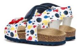 Geox fiú szandál, 304617584, Ökobőr, 21 EU, Fehér (0000304617584_21)