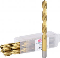 KS TOOLS HSS TIN Spirálfúró DIN 338 5 db (330.4125) (330.4125) - aqua