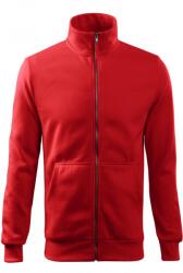 MALFINI Férfi kapucnis Adventure, piros, 3XL-es méret