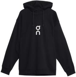 On Férfi sportos cipzár nélküli pulcsi On CLUB HOODIE fekete 1ME10030553 - XL