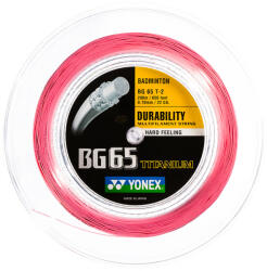 Yonex Micron BG65Ti Pink (0.70 mm) - 200 m Tollaslabdaháló