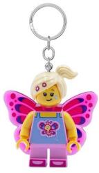 LEGO® Kulcstartó, LED világítással, LEGO "Butterfly Girl (LLGLKE171H) - primatinta