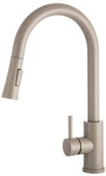 Gamma Taru II. Mosogató Csaptelep Beépíthető- Kihúzható, Zuhanyfejes, Bézs (BTs-b) - rent-xgranit