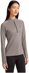 On Női sportos cipzár nélküli pulcsi On CLIMATE SHIRT W szürke 1WE10781933 - S