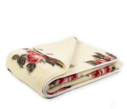 Kampol Takaró, Kampol, Merinógyapjú, 140 x 200 cm, 480 g/m2, Bézs / Piros (2351826)