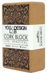 YogaDesignLab Mandala parafa jógatégla - YogaDesignLab