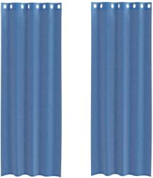 vidaXL 2 db királykék voile függönyök grommets 4102117 (4102117)