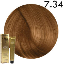 Fanola ORO Therapy Ammoniamentes hajfesték 7.34 100 ml