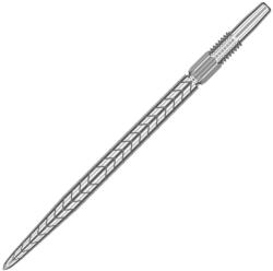 Target Varf darts TARGET SP RVE Swiss, argintiu 35mm (TRG340236)