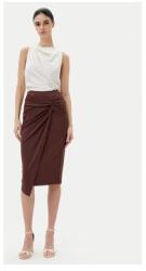 Rinascimento szoknya, B401 CIOCCOLATO, 92% poliészter, barna, XS INTL (0000305472618_XS)