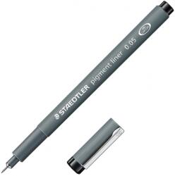 STAEDTLER Liner pigment 0.05 mm negru Fineliner 308 Staedtler STA308005-9 (STA308005-9)