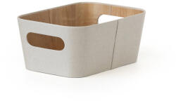 Toro kosár 26 × 18 × 11 cm, krémfehér (268827)