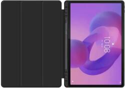  ZONE TP SC Pen Holder Smart Case mappa tok közepesen ütésálló érintőceruza tartó érintőceruza nélkül Lenovo Idea Tab Pro (12.7) fekete