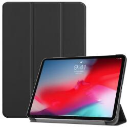 Gigapack iPad Air 2020 Gigapack Tok Álló, Bőr Hatású Aktív Flip, Asztali Tartó, Fekete