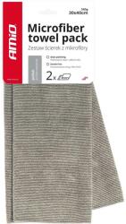 AMiO mikroszálas törlőkendő, üveg polírozásához, 40 × 30 cm, 340 g (2 darabos kiszerelés)