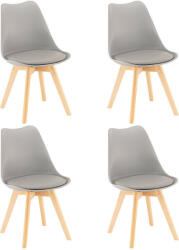 Silla étkezőszék 4 db szürke színben - pepita - 59 990 Ft