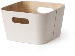Toro kosár 27 × 27 × 16 cm, krémfehér (268828)