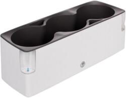 Plastkon COBBLE TRIO Önöntöző virágláda, fehér (41051)