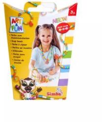 Simba Toys Art&Fun: Set de margele Neon Snap - 250 de bucăți