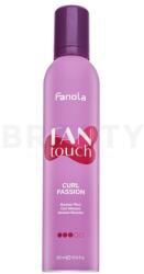 Fanola Fan Touch Curl Passion Curl Mousse hajhab hullámos hajra 300 ml