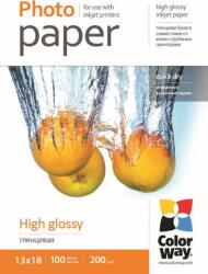 ColorWay Fényes ColorWay fotópapír 13 x 18 cm 200 g/m2 100 db (PG2001005R)