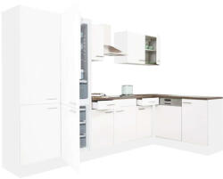 Leziter Yorki 340 sarok konyhabútor alulfagyasztós hűtős kivitelben - pepita - 403 560 Ft