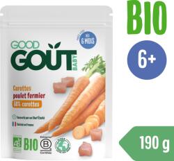 Good Gout Bio sárgarépa csirkével a farmról (190 g)